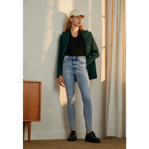 NWT Rag & Bone NINA High Rise Slim Fit Jeans Color Venice Size 27 - Picture 1 of 6